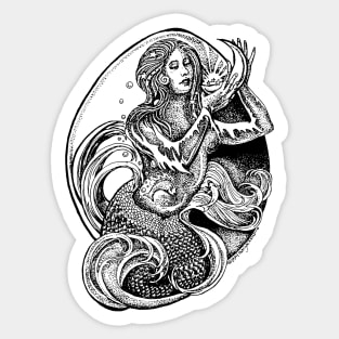Mermaid, spirit of water Sticker